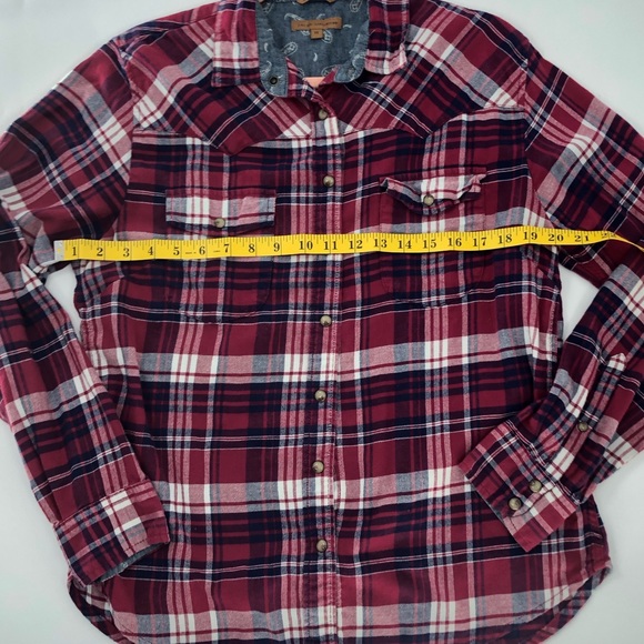 Jachs Girlfriend Womens flannel size M - Picture 5 of 10